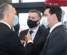 O governador Carlos Massa Ratinho Junior participou nesta terça-feira (01), em Curitiba, da inauguração do Erastinho, o primeiro hospital oncopediátrico do Sul do País. 