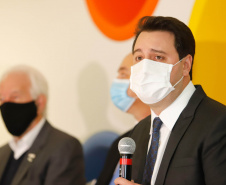 O governador Carlos Massa Ratinho Junior participou nesta terça-feira (01), em Curitiba, da inauguração do Erastinho, o primeiro hospital oncopediátrico do Sul do País. 