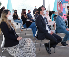 O governador Carlos Massa Ratinho Junior participou nesta terça-feira (01), em Curitiba, da inauguração do Erastinho, o primeiro hospital oncopediátrico do Sul do País. 