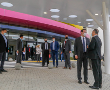 O governador Carlos Massa Ratinho Junior participou nesta terça-feira (01), em Curitiba, da inauguração do Erastinho, o primeiro hospital oncopediátrico do Sul do País. 