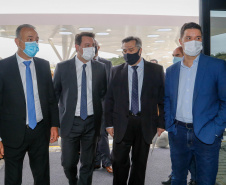 O governador Carlos Massa Ratinho Junior participou nesta terça-feira (01), em Curitiba, da inauguração do Erastinho, o primeiro hospital oncopediátrico do Sul do País. 