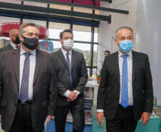 O governador Carlos Massa Ratinho Junior participou nesta terça-feira (01), em Curitiba, da inauguração do Erastinho, o primeiro hospital oncopediátrico do Sul do País. 