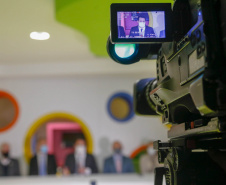 O governador Carlos Massa Ratinho Junior participou nesta terça-feira (01), em Curitiba, da inauguração do Erastinho, o primeiro hospital oncopediátrico do Sul do País. 