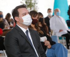 O governador Carlos Massa Ratinho Junior participou nesta terça-feira (01), em Curitiba, da inauguração do Erastinho, o primeiro hospital oncopediátrico do Sul do País. 