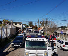 139 veículos são retirados do pátio da Delegacia de Campo Largo
. Foto:SESP