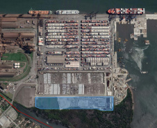 Aberto edital para leilão de área de veículos no Porto de Paranaguá. Foto:SEIL