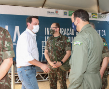 O Governador Carlos Massa Ratinho Junior participa nesta sexta-feira (11/09)  da inauguração da Base Náutica Interestadual Trarbach, localizada no Porto Felício de Querência do Norte (PR) Trata-se do primeiro espaço de atuação interestadual do Programa Nacional de Segurança nas Fronteiras e Divisas (VIGIA), do Ministério da Justiça e Segurança Pública