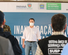 O Governador Carlos Massa Ratinho Junior participa nesta sexta-feira (11/09)  da inauguração da Base Náutica Interestadual Trarbach, localizada no Porto Felício de Querência do Norte (PR) Trata-se do primeiro espaço de atuação interestadual do Programa Nacional de Segurança nas Fronteiras e Divisas (VIGIA), do Ministério da Justiça e Segurança Pública