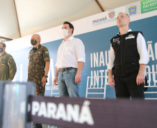 O Governador Carlos Massa Ratinho Junior participa nesta sexta-feira (11/09)  da inauguração da Base Náutica Interestadual Trarbach, localizada no Porto Felício de Querência do Norte (PR) Trata-se do primeiro espaço de atuação interestadual do Programa Nacional de Segurança nas Fronteiras e Divisas (VIGIA), do Ministério da Justiça e Segurança Pública