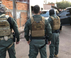 Megaoperação Divisas Integradas combate crime organizado na fronteira entre Paraná e São Paulo
. Foto:SESP