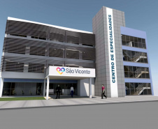 Imagem do projeto de ampliação. Imagem: Hospital São Vicente