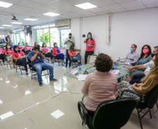 O Governo do Paraná iniciou nesta quinta-feira (01) a segunda edição do Paraná Rosa, campanha promovida dentro do Outubro Rosa para fortalecer iniciativas de conscientização sobre a prevenção do câncer de mama e de colo de útero, além da saúde da mulher em geral. Foto: Valdelino Pontes