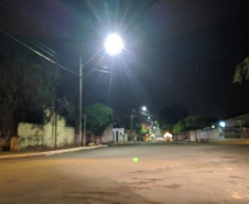 Nova iluminação levará mais segurança para o município de Alto Piquiri. Foto:SEDU