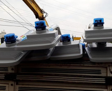 Nova iluminação levará mais segurança para o município de Alto Piquiri. Foto:SEDU