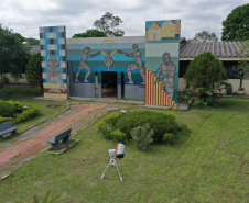 A Universidade Estadual de Maringá (UEM) anunciou a implantação do novo curso de Física Médica, no Câmpus de Goioerê, com oferta 40 vagas, com duração de quatro anos.  Na foto, Ronaldo Celso Viscovini, coordenador-adjunto do curso de Física . 15/10/2020 - Foto: Alessandro Vieira