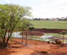 Parque urbano em AndiráFoto de Gilson Abreu/AEN