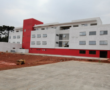 Obras da Escola de Bombeiros Guatupe. Foto: Ari dias/AEN.