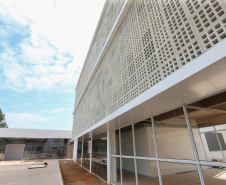 Construção da Escola de Bombeiros do Corpo de Bombeiros do Paraná,  na Academia Policial Militar do Guatupê em Sao Jose dos Pinhais. 03/09/2020 - Foto: Geraldo Bubniak/AEN