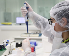 Equipamento amplia a capacidade prática de exames de DNA do Laboratório de Genética Molecular Forense e foi doado pela Secretaria Nacional da Segurança Pública do Ministério da Justiça.
Foto: SESP PR