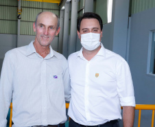 O governador Carlos Massa Ratinho Junior participou nesta sexta-feira (06), ao lado presidente da República Jair Bolsonaro, da inauguração da Pequena Central Hidrelétrica (PCH) Bedim, em Renascença, no Sudoeste do Paraná. 