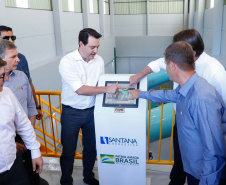 O governador Carlos Massa Ratinho Junior participou nesta sexta-feira (06), ao lado presidente da República Jair Bolsonaro, da inauguração da Pequena Central Hidrelétrica (PCH) Bedim, em Renascença, no Sudoeste do Paraná. 