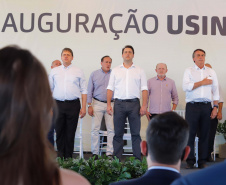O governador Carlos Massa Ratinho Junior participou nesta sexta-feira (06), ao lado presidente da República Jair Bolsonaro, da inauguração da Pequena Central Hidrelétrica (PCH) Bedim, em Renascença, no Sudoeste do Paraná. 