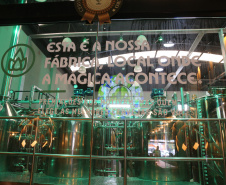 FEITO NO PARANA - Cervejaria Cathedral, de Maringa, que foi eleita por três anos consecutivos como a melhor cervejaria do Brasil, pelo Concurso Brasileiro de Cervejas, em 2018, 2019 e 2020. Maringa - 07/10/2020 - Foto: Geraldo Bubniak/AEN
