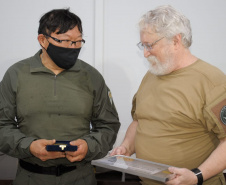 Adauto Abreu de Oliveira, idealizador e fundador do Tático Integrado de Grupos de Repressão Especial (Tigre), fundou a unidade de elite há 30 anos.
Foto: PCPR