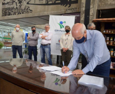 IDR-Paraná e Senar atuarão juntos em ações de desenvolvimento sustentável. Foto:IDR