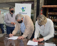 IDR-Paraná e Senar atuarão juntos em ações de desenvolvimento sustentável. Foto:IDR