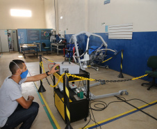 FEITO NO PARANA - Vollenz Reabilitação é uma empresa preparada para melhorar e otimizar a experiência dos pacientes e cuidadores durante o processo de reabilitação. Campo Mourao - 08/10/2020 - Foto: Geraldo Bubniak/AEN