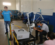 FEITO NO PARANA - Vollenz Reabilitação é uma empresa preparada para melhorar e otimizar a experiência dos pacientes e cuidadores durante o processo de reabilitação. Campo Mourao - 08/10/2020 - Foto: Geraldo Bubniak/AEN