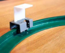 Equipamento que está sendo desenvolvido com apoio do Tecpar tem capacidade de separar automaticamente o resíduo reciclável, por meio da inteligência artificial e visão computacional. Foto: Tecpar