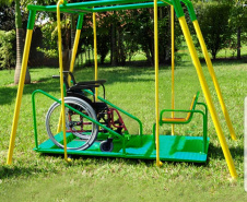 Parque Acessível está aberto para arrecadação de recursos. Foto:SEJUF