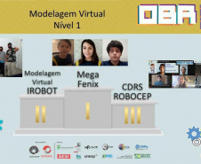 Paranaenses conquistam terceiro lugar na Olimpíada Brasileira de Robótica. Foto:SEED