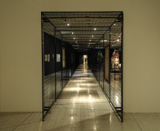 Obras e artistas de Luz &#8773; Matéria são destaques no MON. Foto : Jonathan Campos / AEN