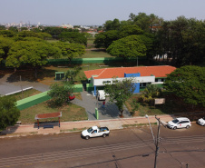 A obra de reforma da Unidade Básica de Saúde (UBS) do Jardim Ideal em Londrina. Na foto, Secretário municipal de saúde, Felippe Machado14/10/2020 - Foto: Geraldo  Bubniak/AEN