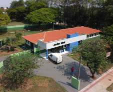 A obra de reforma da Unidade Básica de Saúde (UBS) do Jardim Ideal em Londrina. Na foto, Secretário municipal de saúde, Felippe Machado14/10/2020 - Foto: Geraldo  Bubniak/AEN