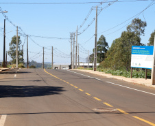 Pavimentação de Vias amplia o desenvolvimento em Apucarana.Foto Gilson Abreu/AEN