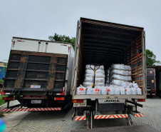Defesa Civil leva mais de 5 mil cestas básicas e kits de higiene a comunidades indígenas. Foto: Defesa Civil