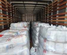 Defesa Civil leva mais de 5 mil cestas básicas e kits de higiene a comunidades indígenas. Foto: Defesa Civil