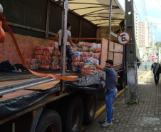 Defesa Civil leva mais de 5 mil cestas básicas e kits de higiene a comunidades indígenas. Foto: Defesa Civil