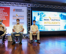 O governador Carlos Massa Ratinho Junior e o presidente da Copel, Daniel Pimentel Slaviero, apresentam nesta quarta-feira (18), em Palotina, no Oeste do Estado, uma chamada pública para a contratação de energia proveniente de autogeradores, na CVale em Palotina.Palotina, 18/11/2020 - Foto: Geraldo Bubniak/AEN