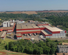 - Outra gigante do setor, a Frimesa, está investindo pesado na produção de carne suína processada. Está prevista para 2023 a inauguração do maior frigorífico de suínos da América Latina em Assis Chateaubriand, na Região Oeste. Foto: Alessandro Vieira/AEN