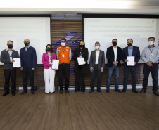 Sanepar apresenta protocolo de segurança de suas barragens na RMC. Foto: Sanepar