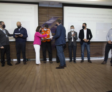 Sanepar apresenta protocolo de segurança de suas barragens na RMC. Foto: Sanepar