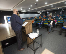 Sanepar apresenta protocolo de segurança de suas barragens na RMC. Foto: Sanepar