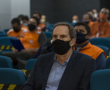 Sanepar apresenta protocolo de segurança de suas barragens na RMC. Foto: Sanepar