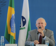 Curitiba  -23-11-2020 -  Governador do Paraná Carlos Massa Ratinho Junior durante reunião com Deputados Estaduais  - Foto: Jonathan Campos/ AEN