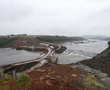 PCH Bela Vista tem mais de 80% das obras concluídas- Foto: Jonathan Campos/ AEN